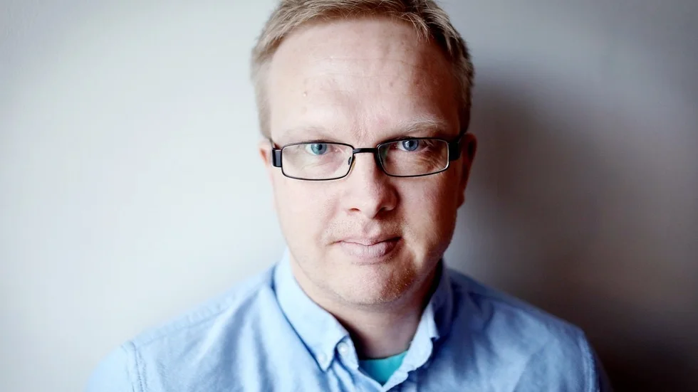Stefan Alhag, matglad sportjournalist på Eskilstuna-Kuriren.