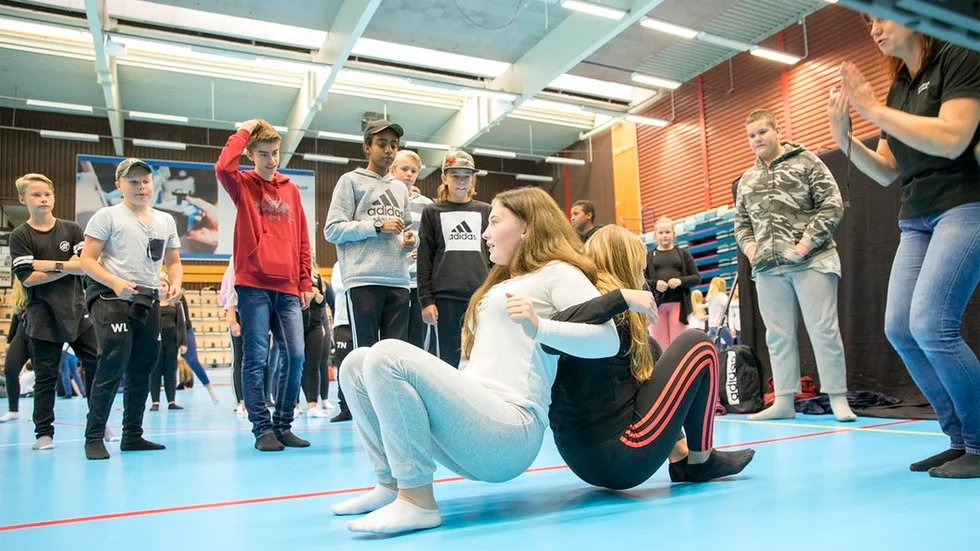 Sjundeklassare från Katrineholm, Flen och Malmköping kämpade för att samla poäng och vinna pengar till klasskassan.