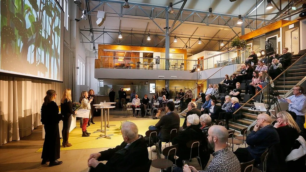 Så här såg det ut när Eskilstuna-Kuriren delade ut sitt kulturpris på onsdagens Folk och kultur. I dag väntas en paneldebatt om listor som kommer att livesändas på vår sajt.