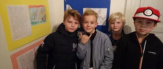 Vernissage för unga sagoförfattare