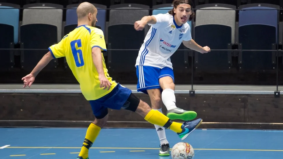 Enis Ahmetovic stod för ett mål. (Bilden är tagen under en annan match.)