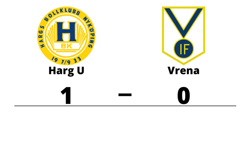 Hargs BK U vann mot Vrena IF
