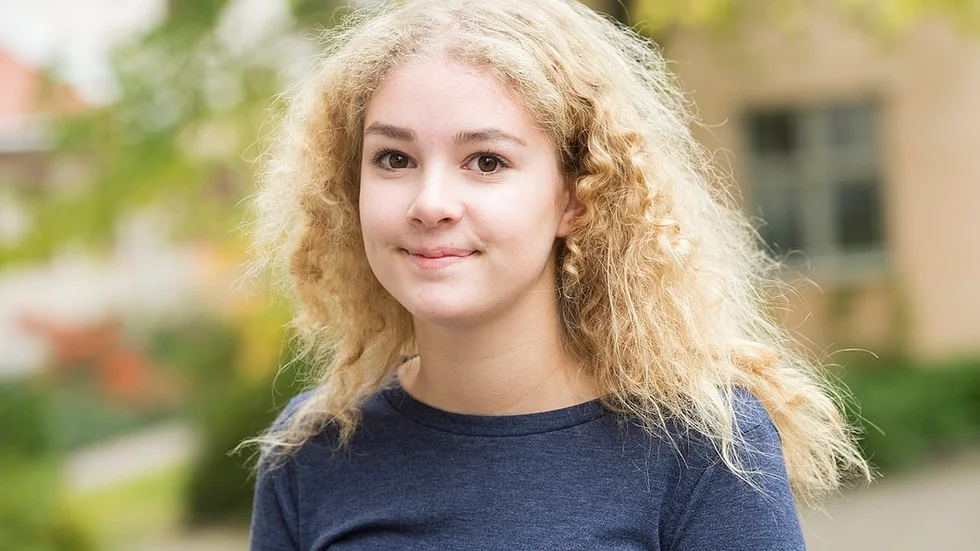 Nora Olsson skrev det vinnande bidraget, ”Olycksbröder” i klassen för högstadieelever.