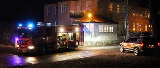 Brand i flerfamiljshus