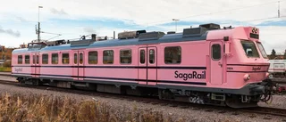 Nyköping får rosa direkttåg till Linköping – med nya Saga Rail