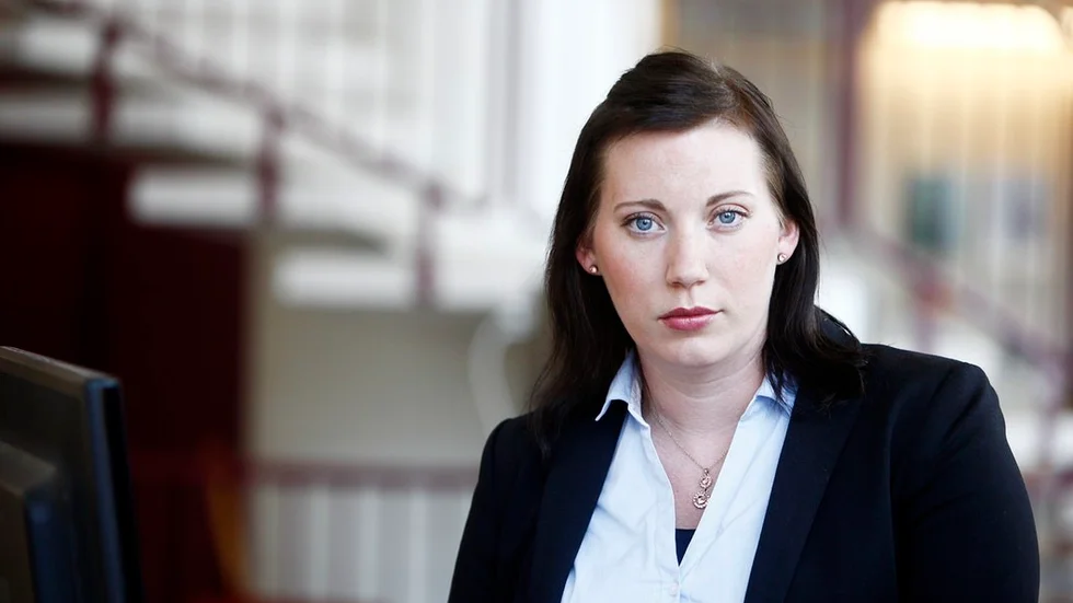 Maria Antropowa Ehrnfelt är redo att ta emot demonstranter.