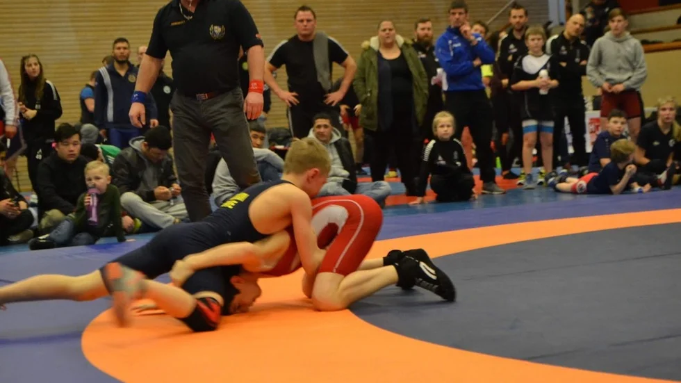 Alexander Gustafsson på klubbtävlingen "Lilla fyrstads".