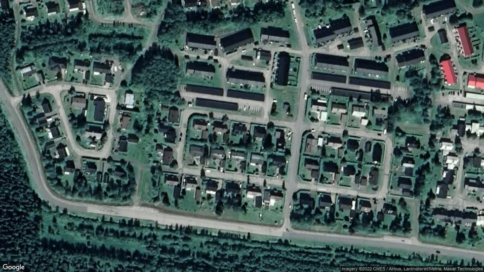 Området kring Bisamvägen 16