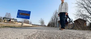 Vasst grus sliter på däcken