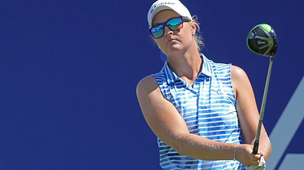Anna Nordqvist bytte LPGA-touren mot spel i Europa den här veckan och ångrar knappast det beslutet, även om det inte riktigt räckte hela vägen. Arkivfoto: Göran Söderqvist/TT