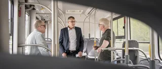 Elbussen smög genom Flen