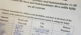 Polisen om insamlingen på gågatan i Eskilstuna: "Grymt oseriös"