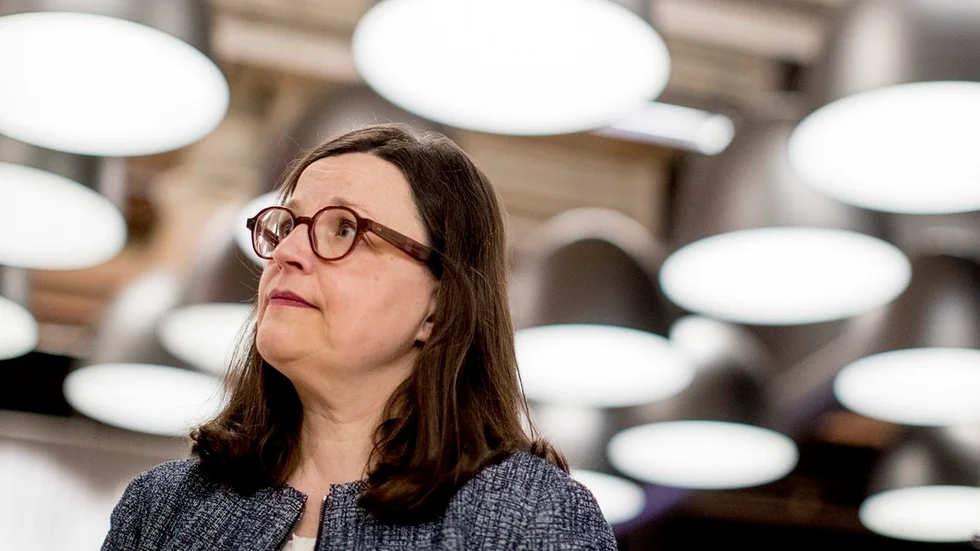 Det är välkommet att gymnasieminister Anna Ekström (S) nu gör en helomvändning av socialdemokraternas politik och ser värdet av att ge människor en bra utbildning som leder till jobb – även om de inte vill bli akademiker. FOTO: ADAM IHSE/TT