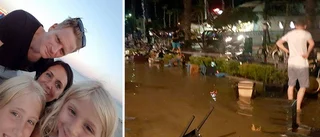 Anna-Karin Wahlgrens familj i jordbävningens centrum: "Barnen är otroligt chockade"