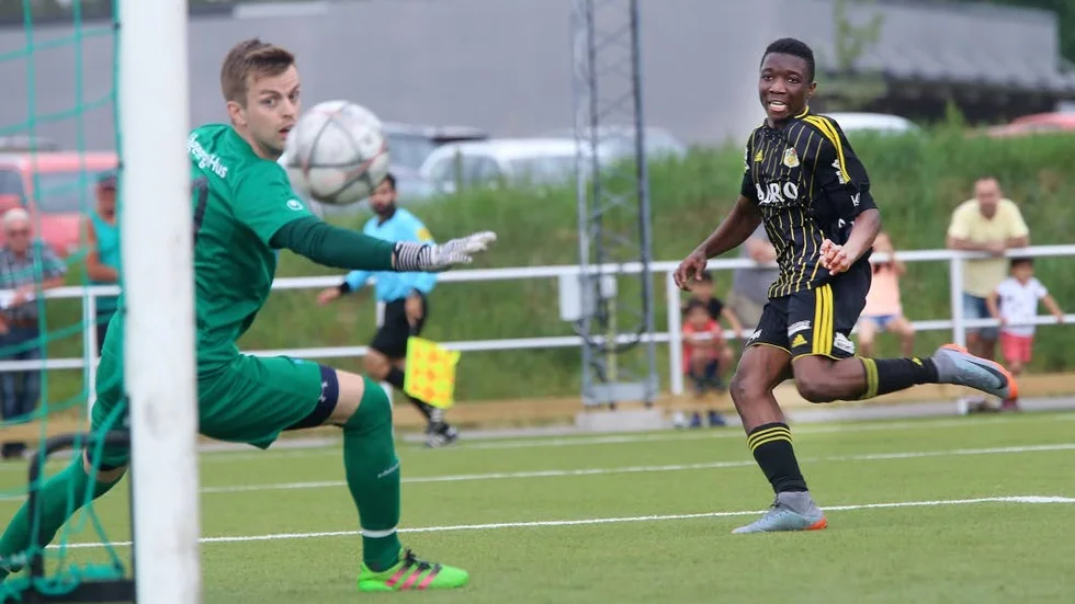 Formstarke Adam Kisitu gjorde mål igen.