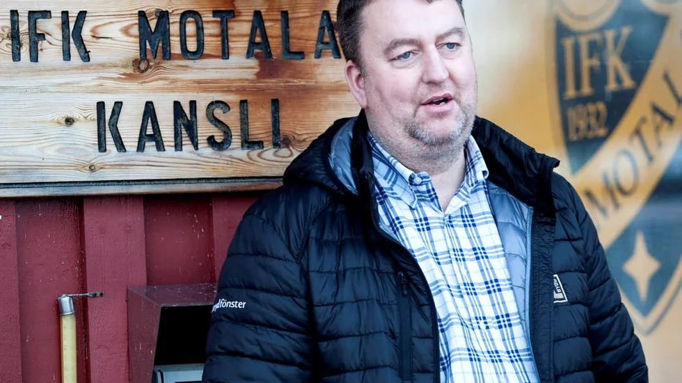 Pär Beckne, klubbchef IFK Motala.
