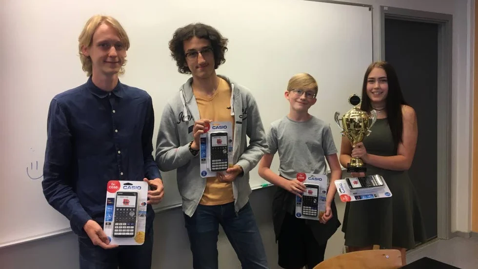 Colin Larsson Roth, Valentin Bociluk, Christoffer Ousbäck och Isabella Larsson Roth
