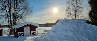 Läsarbilden: Vårsol och snö i Hortlax
