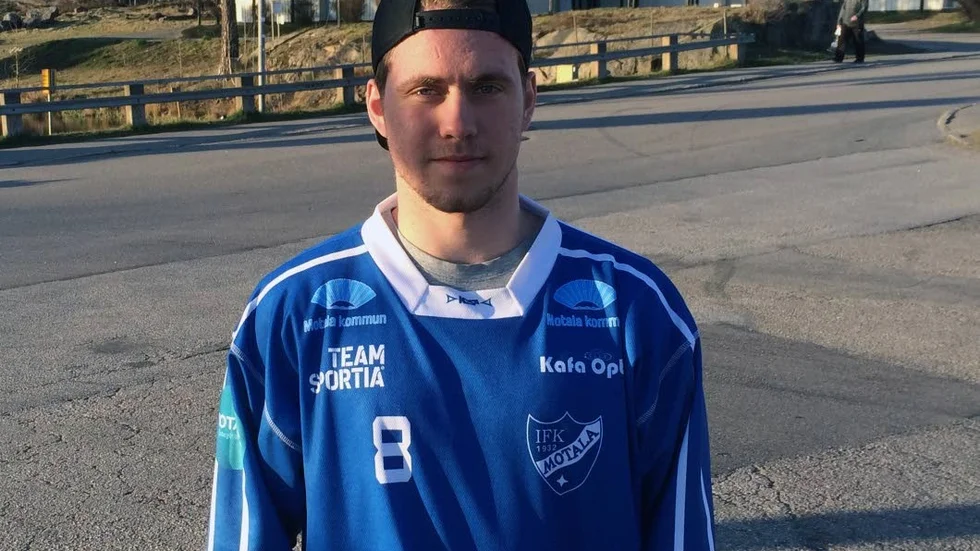 NY FORWARD. Philip Florén från Lidköping och närmast Tillberga skrev på måndagskvällen på för IFK Motala inför elitserien.
