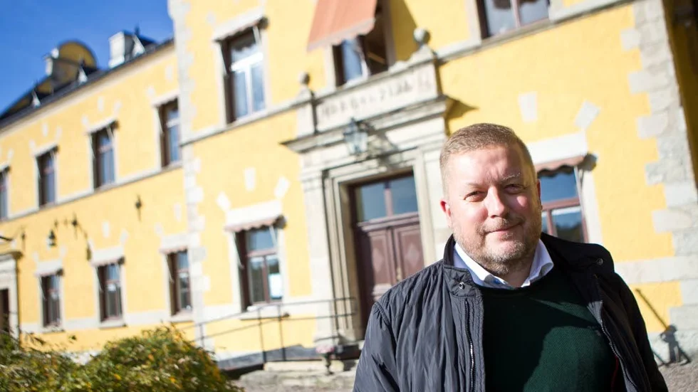 NYTT. Thomas Nielsens kontor kommer att finnas i kanalhuset i Motalas hamn.