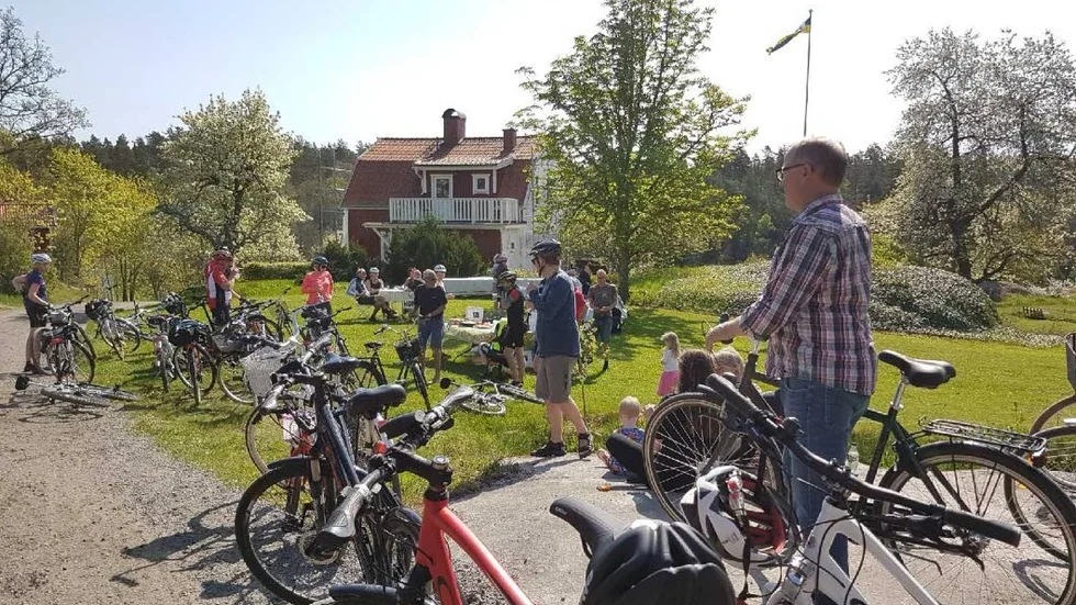 Toven runt är alltid ett uppskattat cykellopp. I år cyklade 349 personer.