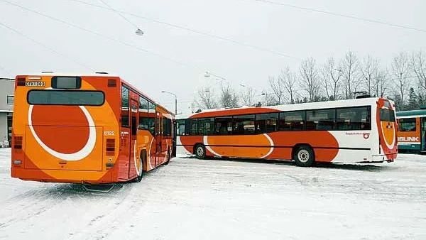 Östgötatrafikens bussar har fått ny design