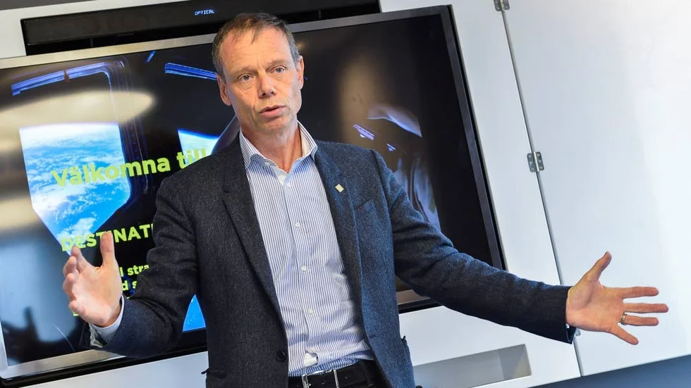 Christer Fuglesang ska göra ett besök på Zederslundsskolan i Motala i maj.