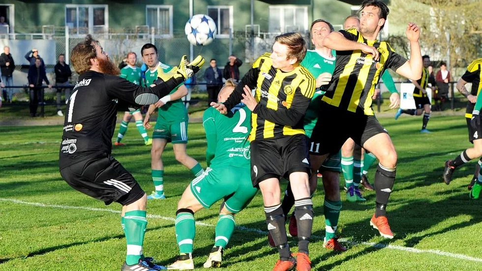 Mycket kamp. Det var inget skönspel när VFF bortaslog jumbon.