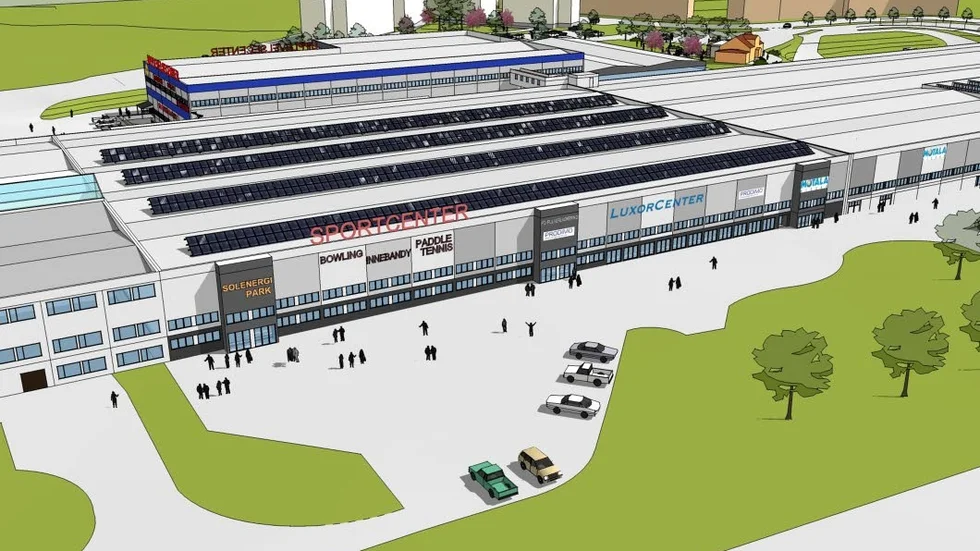 PLANER. Fyra padelbanor kommer det att bli i nya Luxor center i Motala. Något som byggs redan i år.