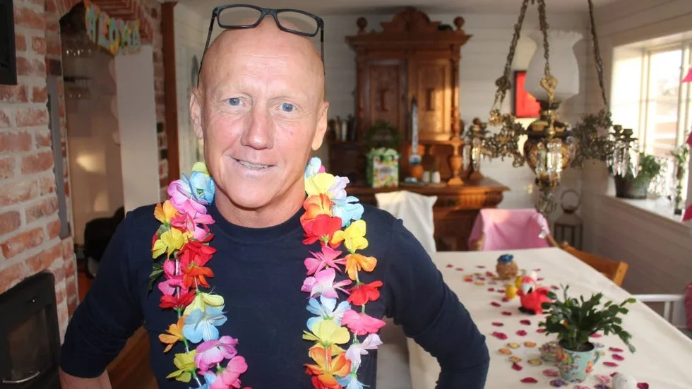 HEMMA. Hawaiitema blev det på fredagens födelsedagsfest. Efter höstens Ironman i Kona. Men nu blickar Michael Thorén framåt, för att utveckla klassikerloppen vidare.