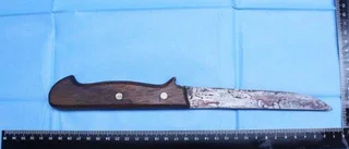 Mannen förblödde av knivhugget