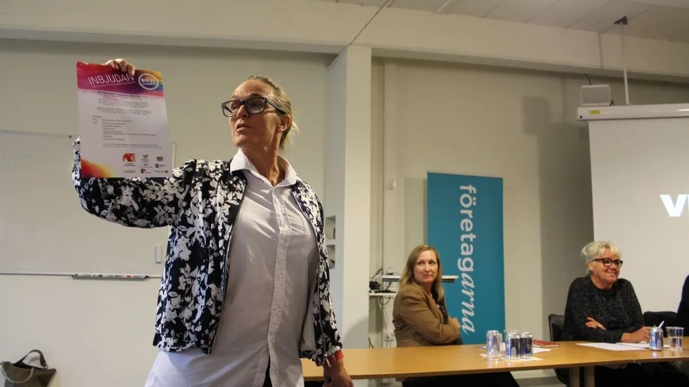 Frida Boklund, regionchef för Företagarna i Östergötland (och Jönköpings län) är bokads om moderator för torsdagens debatt. Hon har lett debatter i Åtvidaberg tidgare.