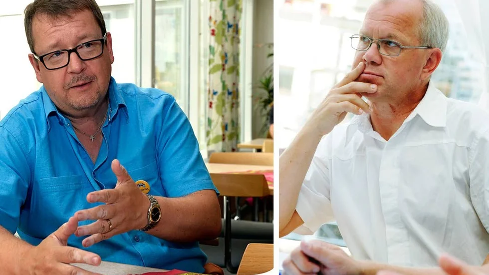 Allianspolitiker. Pierre Edström (L) och Christer Jonsson (C) vill tillsammans med Malin Sjölander (M) och Gudrun Brunegård (KD) har en nystart för den kommande regionen.