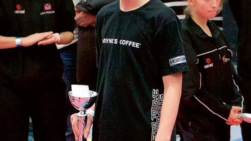 Vinnare. John Wallerman vann SM-guld i taekwondo i helgen.