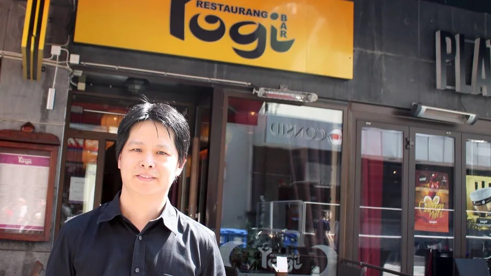 Wei Hsiung Chiu, restaurangchef på Yogi, tycker att idén med att sälja överbliven mat via en app är bra. "Vi funderar på att gå med", säger han.