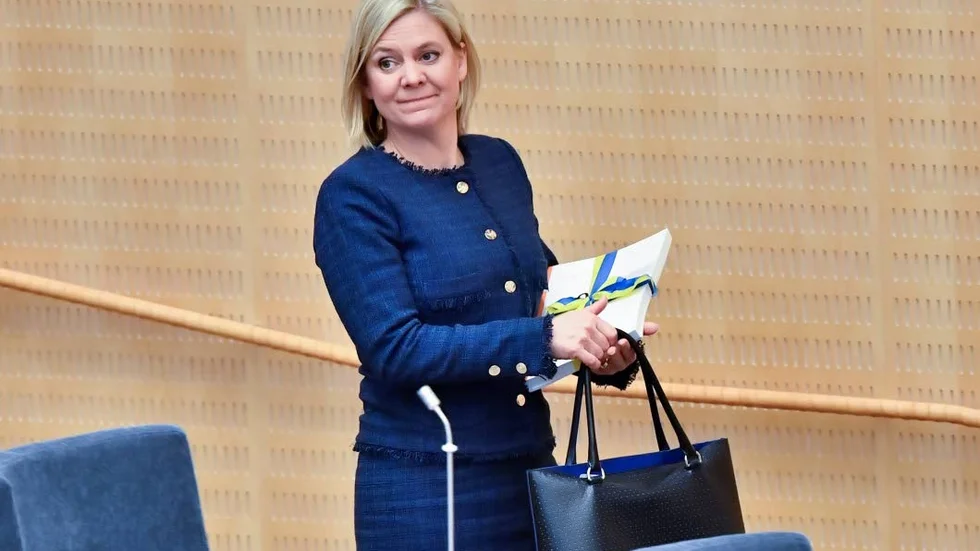 Finansminister. Protesterna är starka när Magdalena Andersson aviserar höjda skatter.