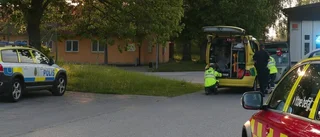 En till sjukhus efter mc-olycka