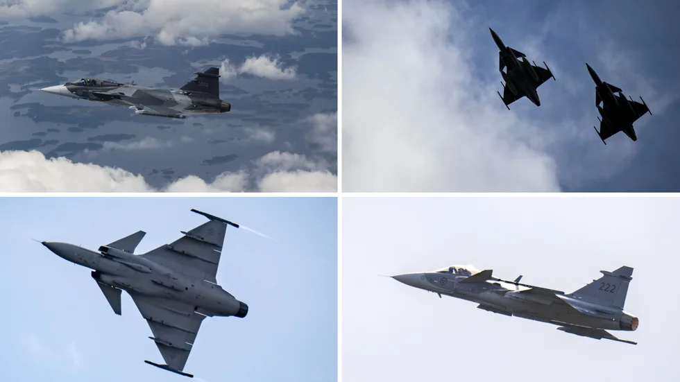 Under tre dagar i veckan som kommer genomför stridsflygplan skjutningar mot Tofta skjutfält. Det kommer att bullra en hel del, varnar Försvarsmakten.