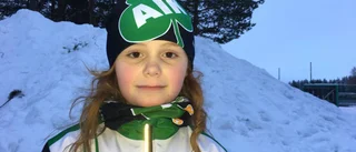 Tova, 12, klarade banan galant: "Inte så jättesvårt"