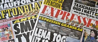 Svarta texter i aftontidningen