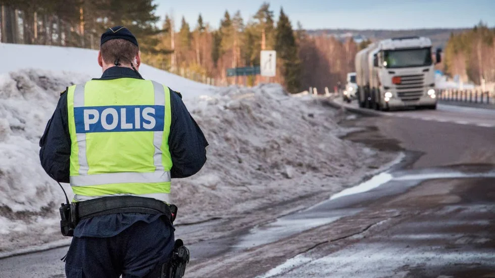 Polisen har under måndagen gjort trafikkontroller i Skellefteå kommun. (Arkivbild)