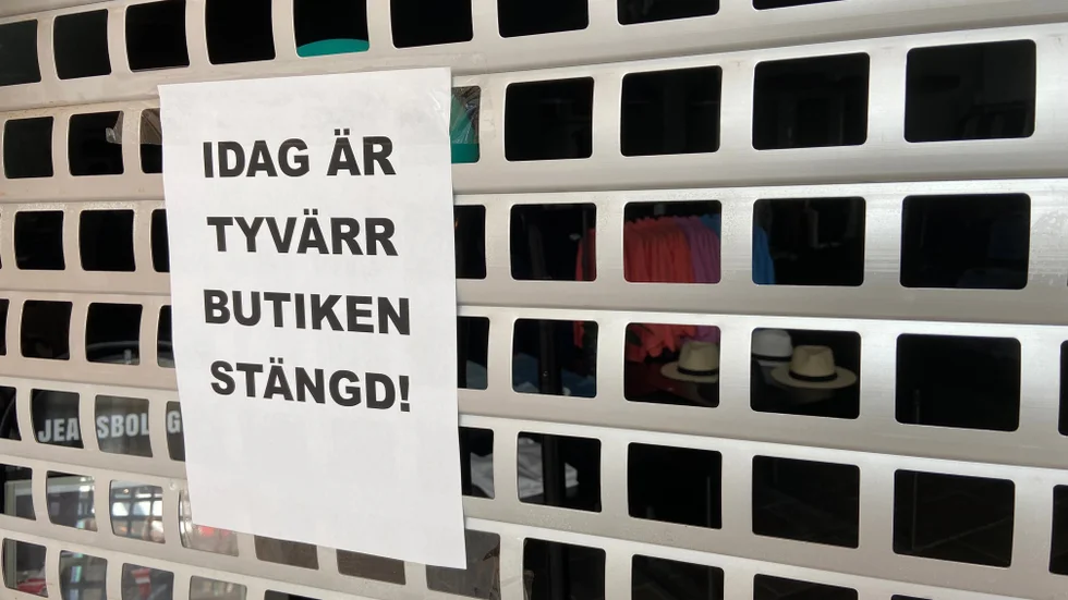 Jeansbolaget som har butiker på flera orter gick i konkurs i juli.