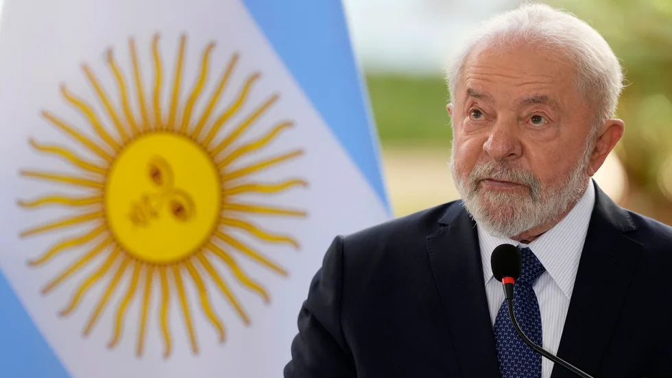 Brasiliens president Luiz Inácio Lula da Silva som tillträdde presidentposten i januari. Arkivbild.