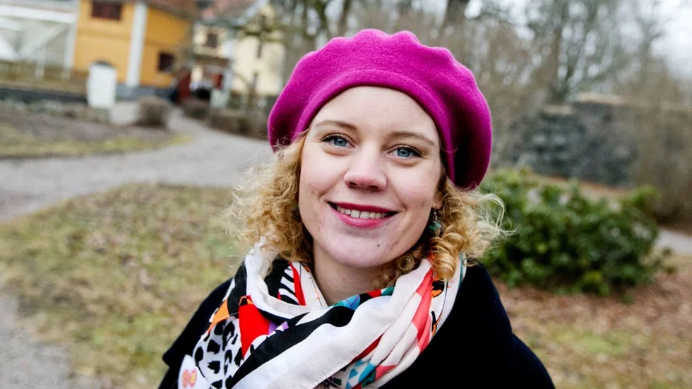 Louise Magnusson, kultursekreterare hos Tierps kommun och huvudansvarig för Konst på väg.