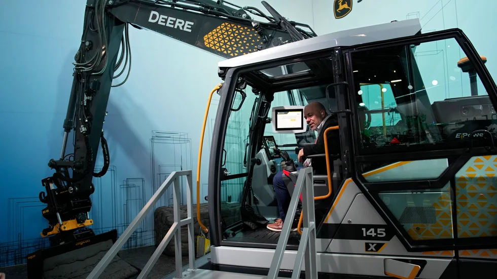Deere & Company är en av Volvo Lastvagnars stora konkurrenter i Nordamerika. Arkivbild.