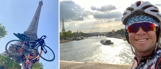 Axerud har nått Paris, "klar för att köra vidare"