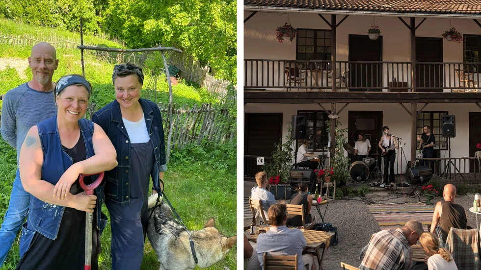 Genom crowdfunding kan Lapphem i Borkhult nu öppna en ny scen till midsommar. Ägarna systrarna Elisabeth och Matilda Magnusson tillsammans med förhållandevis nyinflyttade Patrik Andersson, som nu hjälper till att anordna konserterna i sommar. 