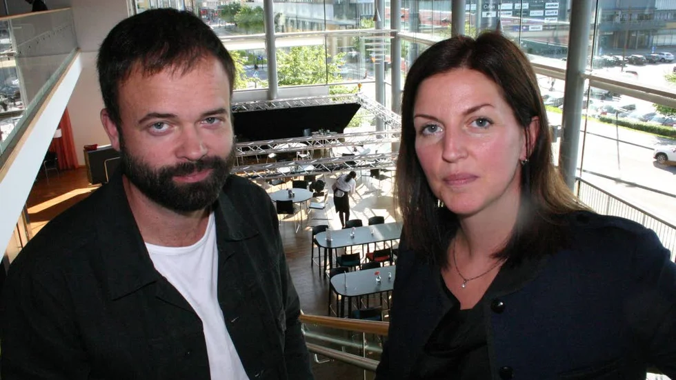 Höst på Kulturens hus. Över 100 programpunkter ofenntliggjorde Patrik Örnkloo och Marie Wallstén på måndagskvällen. Själva vill de puffa för de mindre kända artisterna.