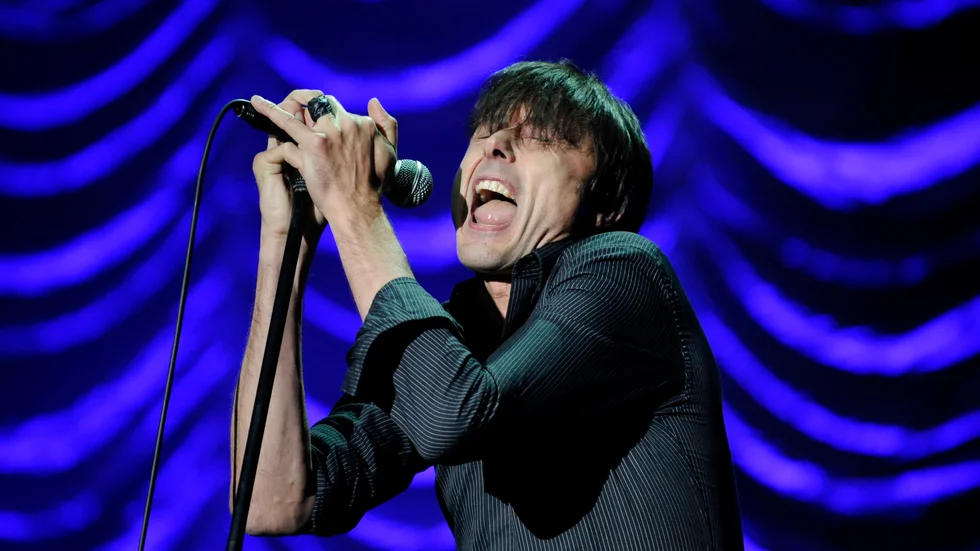Brett Anderson och hans Suede spelar i Göteborg i sommar. Arkivbild.