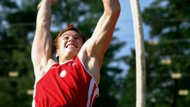 Stavhoppare Patrik Kristiansson klarade 5,80 i SM och försökte sedan på 6,01. Bild: PRESSENS BILD